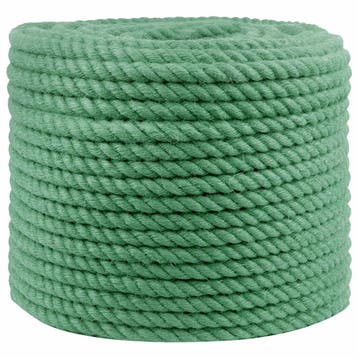 vidaXL Jute Touw Groen 100% Tossa jute, Verzenden, Nieuw