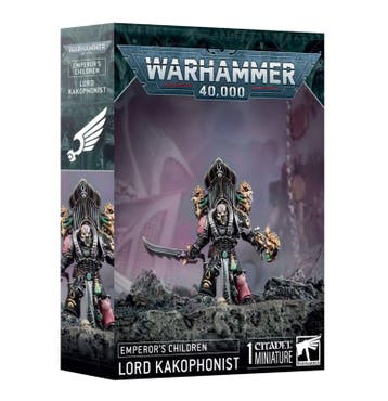 Emperors Children Lord Kakophonist (Warhammer 40.000 nieuw), Ophalen of Verzenden, Nieuw