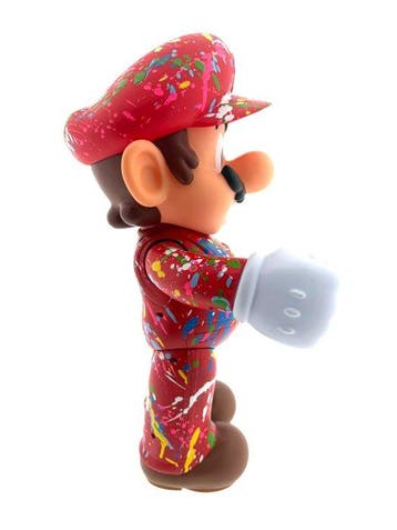 Koen Betjes (1992) - Super Mario Splash! (Pollock style)