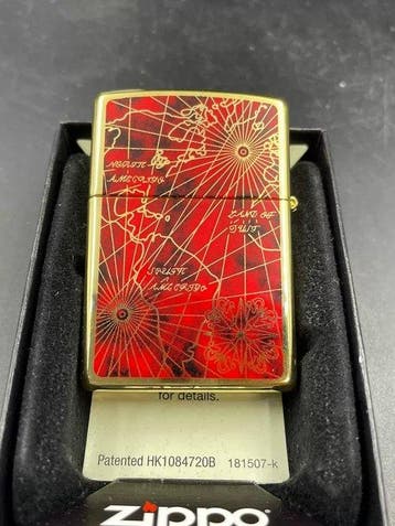 Zippo - Gold-colored compass - Zonder minimumprijs -