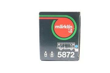 Märklin 1 - 5872 - Modeltrein goederenwagon (1) - Gesloten, Hobby en Vrije tijd, Nieuw
