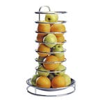 Fruitkorf met afneembare RVS schaal - Verchroomd draad, Verzenden