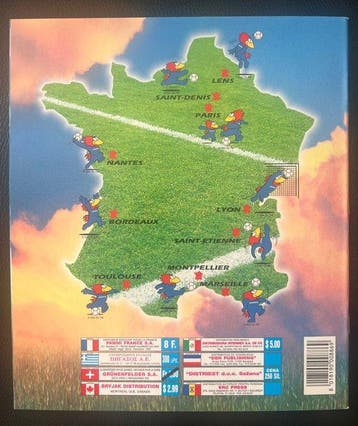 Panini WC France 98 - 1 Empty Album - Parfait (P), Verzamelen, Nieuw