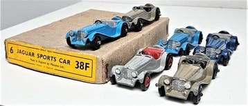 Dinky Toys - Model bestelwagen (6) - Trade Box Jaguar Sports