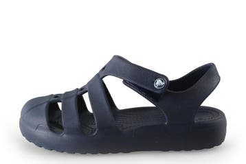 Crocs Sandalen in maat 33½ Blauw, Kleding | Dames, Schoenen, Sandalen of Muiltjes, Zo goed als nieuw, Crocs, Verzenden