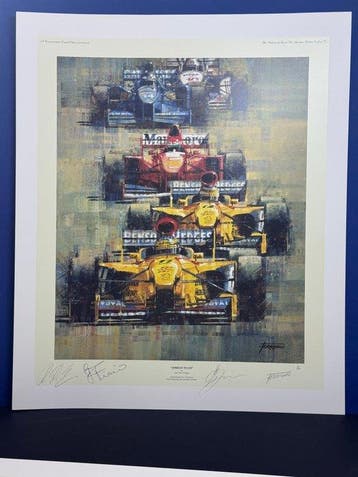 Jordan - Ralf Schumacher, Giancarlo Fisichella, Eddie Jordan