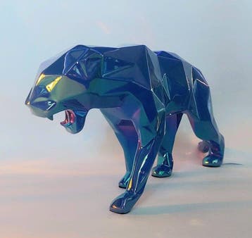Richard Orlinski (1966) - Blue Pearl Panther 2026, Antiquités & Art, Art | Objets design