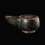 Oud-Grieks Attisch zwartaardewerk olielamp