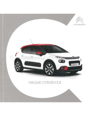 2016 CITROEN C3 BROCHURE NEDERLANDS