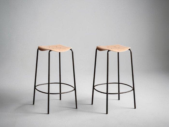 Make Nordic - Piet Hein - Tabouret (2) - UGO Barstool - Bois, Antiquités & Art, Art | Objets design