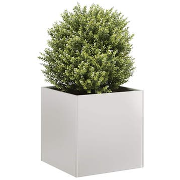 vidaXL Plantenbak 40x40x40 cm roestvrij staal, Verzenden