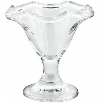 IJscoupes | Glas | 185ml | 6 Stuks | Ø135x100(h)mm Olympia, Verzenden, Nieuw in verpakking