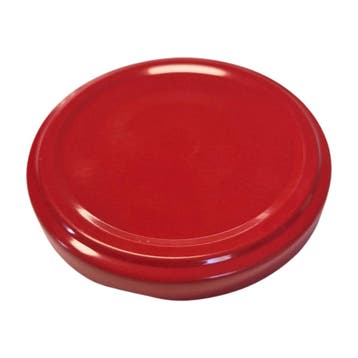 Deksel effen rood 63mm twist-off 1440 stuks nieuw, Ophalen of Verzenden