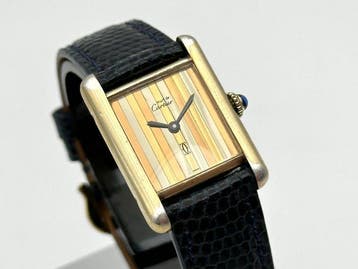 Cartier - Tank Must de Cartier - Zonder minimumprijs - Box &, Nieuw