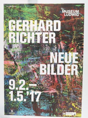 Gerhard Richter (1932) - 3 Original-Ausstellungsplakate, Antiquités & Art