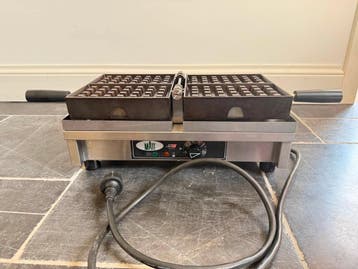 Wafelijzer Matt easy clean 4x7, Ophalen, Gebruikt, Bakkerij en Slagerij