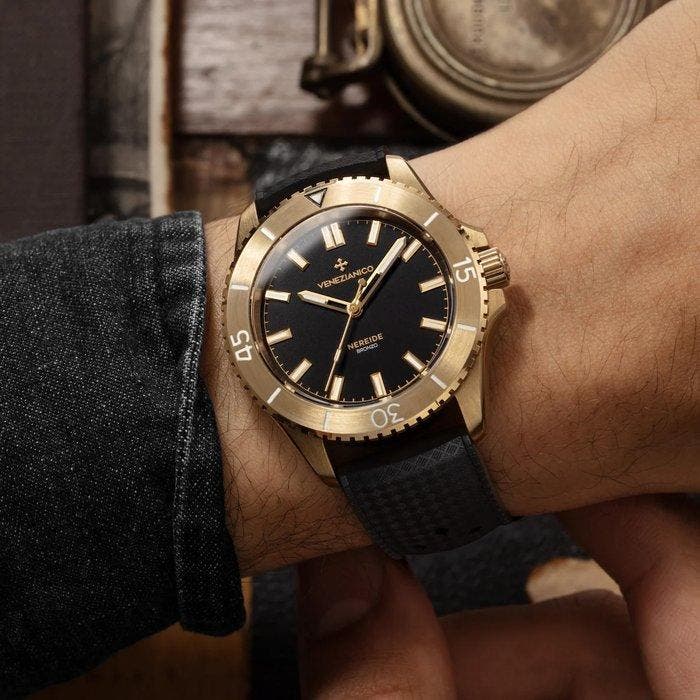 Venezianico - Venezianico Nereide 39mm Automatic Bronzo -, Bijoux, Sacs & Beauté, Montres | Hommes