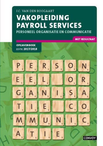 VPS Personeel Organisatie Comm 17/18 9789463170864, Verzenden, Zo goed als nieuw, J.C. van den Boogaart