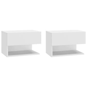 Wandnachtkastjes 2 stuks | Tweede kansje, OP = OP, Huis en Inrichting, Verzenden, Zo goed als nieuw, 45 tot 65 cm, Minder dan 55 cm