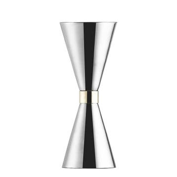 Cocktailmaatje - Zilver 30/60ml - Drankmaatje Jigger Barmaat, Verzamelen, Verzenden, Nieuw