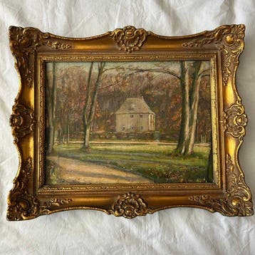 Georgine Neubner (XX) - Goethes Gartenhaus im Park an der