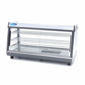 Vitrine chaude - 186 L - 121,5 cm - 3 étagères, Articles professionnels, Verzenden, Autres types