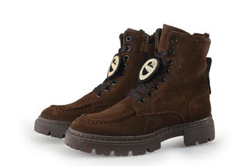 Nubikk Veterboots Meisjes in maat 30 Bruin, Verzenden, Jongen of Meisje, Nubikk, Schoenen