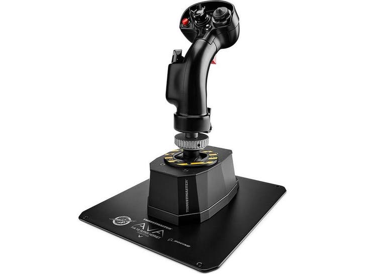 Thrustmaster AVAFA18 - Flightstick - Modulaire Voet - Zwart, Games en Spelcomputers, Spelcomputers | Overige Accessoires, Zo goed als nieuw