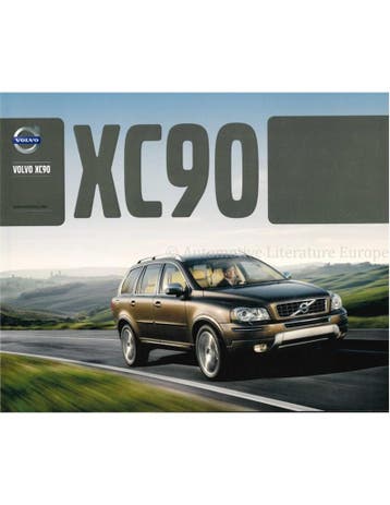 2013 VOLVO XC90 BROCHURE DUITS, Nieuw