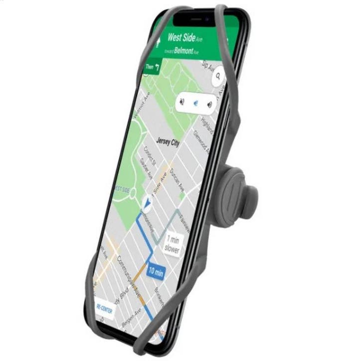 Celly SwipeBikeStem Telefoonhouder Fiets Grijs, Fietsen en Brommers, Fietsaccessoires | Overige Fietsaccessoires, Nieuw, Verzenden