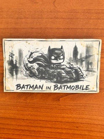 Funko - Funko Pop - Batman in batmobile #282 Pop! Rides +