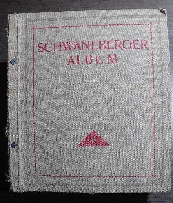 Wereld - Verzameling vanaf klassiek in een oud Schwaneberger, Postzegels en Munten, Postzegels | Amerika