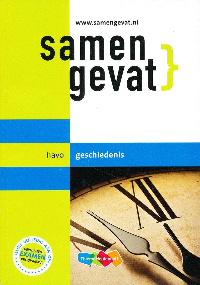 Samengevat Havo Geschiedenis, Boeken, Schoolboeken, Verzenden