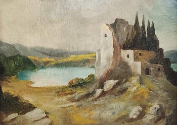 Italiaanse school (XX) - Paesaggio