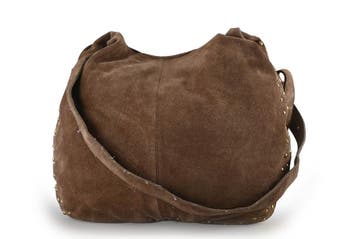 Manfield Handtas Bruin, Handtassen en Accessoires, Tassen | Damestassen, Verzenden, Zo goed als nieuw, Bruin
