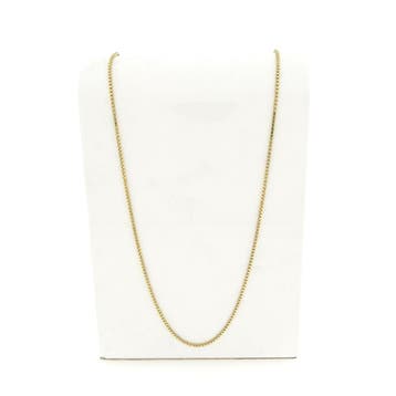Lange gouden Venetiaanse schakelketting, Ophalen of Verzenden