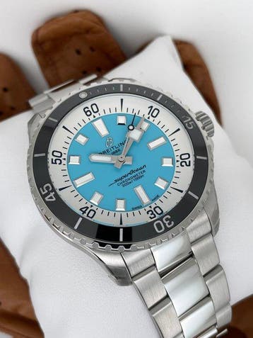 Breitling - Superocean Automatic 44 Tiffany Dial -, Nieuw
