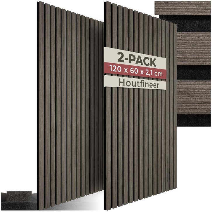 Akoestische panelen Sonic Wall houtlook, Maison & Meubles, Bureaux, Envoi
