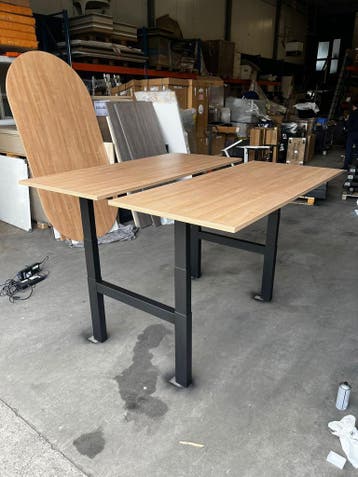 Refurbished Ahrend Duo Bureau - Duo Werkplek - Elektrisch, Verzenden, In hoogte verstelbaar, Zo goed als nieuw