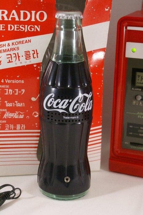 Coca-Cola - Bottle - Froster Design Radio - Diverse modellen, Audio, Tv en Foto, Radio's