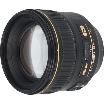 Nikon AF-S 85mm F/1.4G | Occasion (TVA incluse), Ophalen of Verzenden, Nieuw
