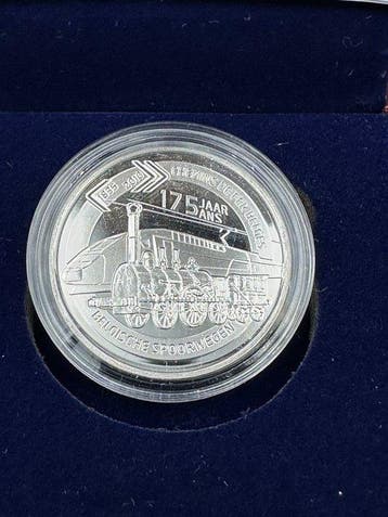 Belgique. 5 Euro 2010 175 jaar Belgische Spoorwegen Proof