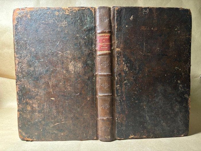 Democritus Junior [Robert Burton] - The Anatomy of, Antiek en Kunst, Antiek | Boeken en Manuscripten