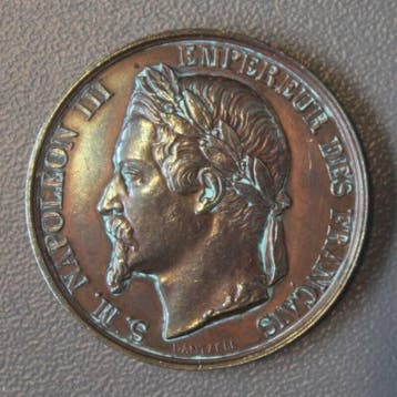 France Medaille Stadion Nord Turnier 1986 10 Jahrestag St..., Verzenden