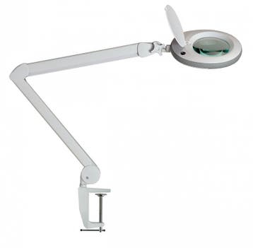 Loeplamp 125mm lens-5 dioptrie-96LED- (grijs), Verzenden, Nieuw, Loeplamp