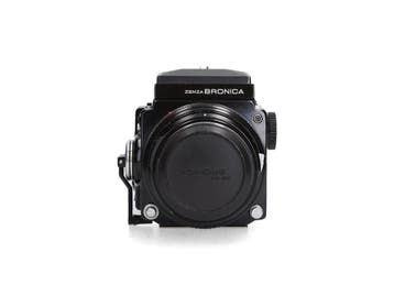 Zenza Bronica ETR-C + 75mm F/2.8 - 1 jaar garantie, Ophalen of Verzenden, Zo goed als nieuw