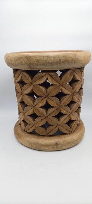 Decoratieve Bamiléké-kruk - bami - Kameroen, Antiek en Kunst