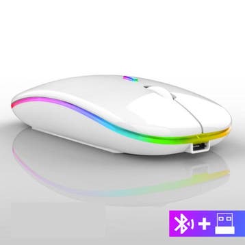 Draadloze RGB Muis - 2.4GHz / 1600DPI / Optisch /, Verzenden