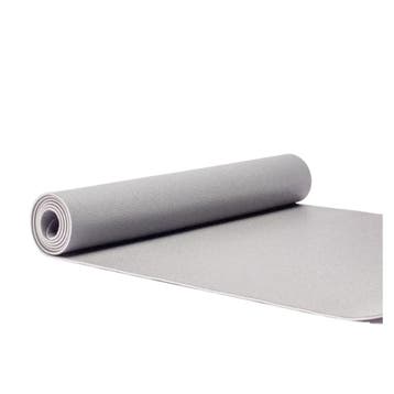 Yogamat Rubber - Antraciet, Sport en Fitness, Ophalen of Verzenden, Nieuw