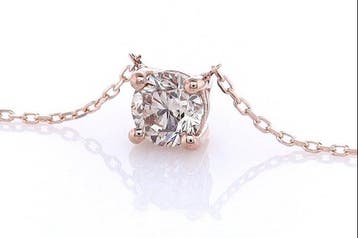 Zonder minimumprijs - Ketting met hanger - 14 karaat